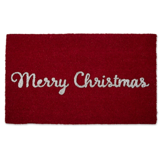 DII® Merry Christmas Sparkle Doormat